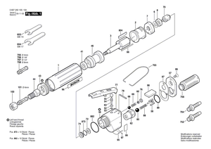 New Genuine Bosch 3600760019 Motor Housing