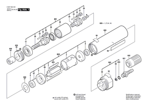 New Genuine Bosch 3600760110 Motor Housing
