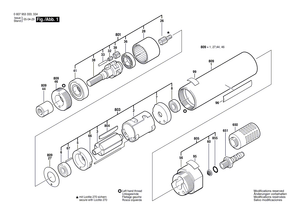 New Genuine Bosch 3600760111 Motor Housing