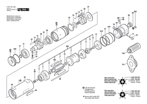New Genuine Bosch 3600760116 Motor Housing