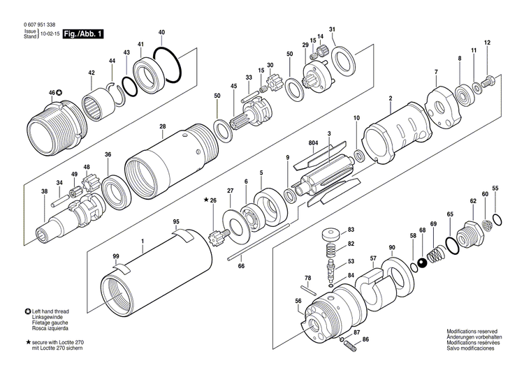 New Genuine Bosch 3600903001 Needle-Roller Assembly