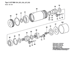 New Genuine Bosch 3600905027 groove ball bearing