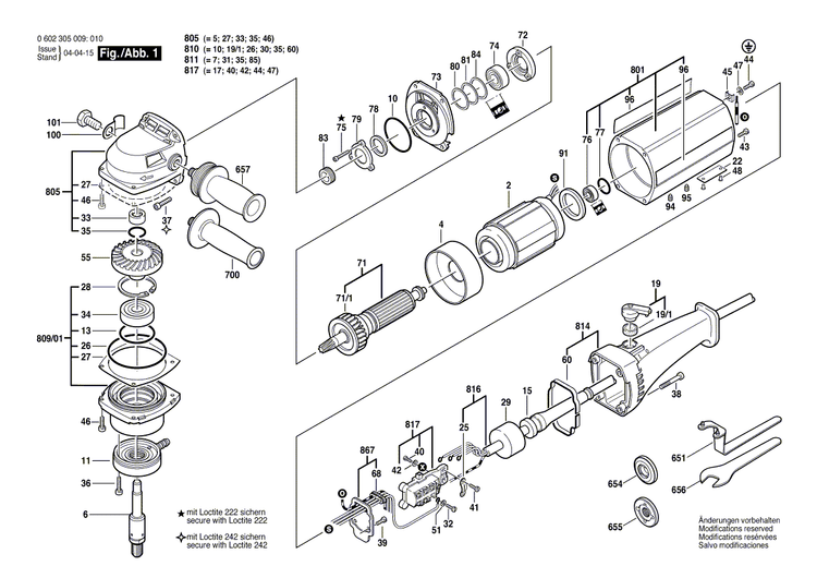 New Genuine Bosch 3600905109 groove ball bearing