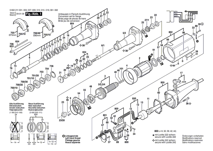 New Genuine Bosch 3600905111 Cyl. Roller Bearing