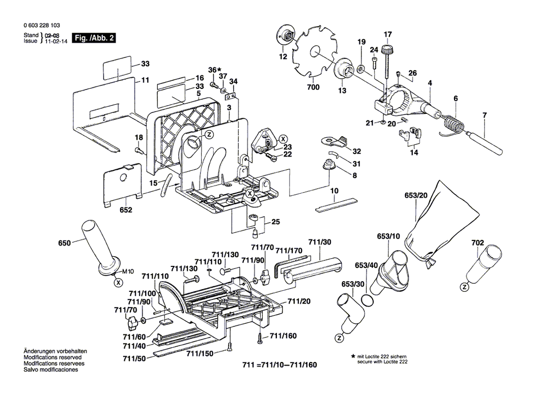 New Genuine Bosch 3601000002 Thrust Member