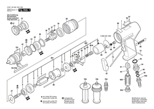 New Genuine Bosch 3601010001 Silencer
