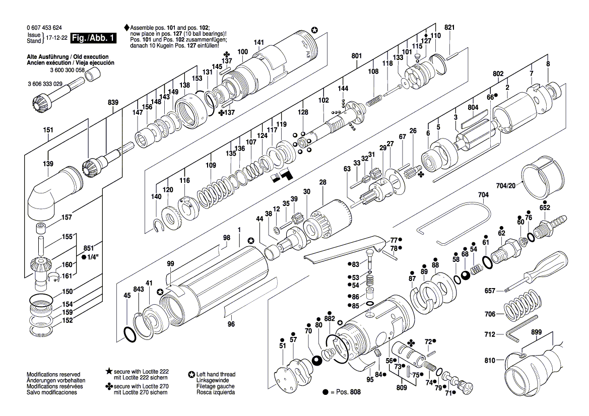New Genuine Bosch 3601010010 Silencer