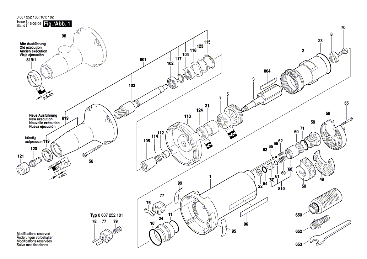 New Genuine Bosch 3601010027 Silencer
