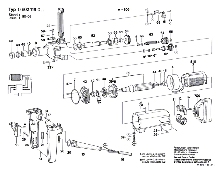 New Genuine Bosch 3601030002 Drift