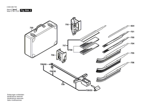 New Genuine Bosch 3601110216 Reference Plate