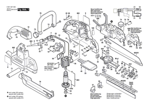 New Genuine Bosch 3601110260 Nameplate