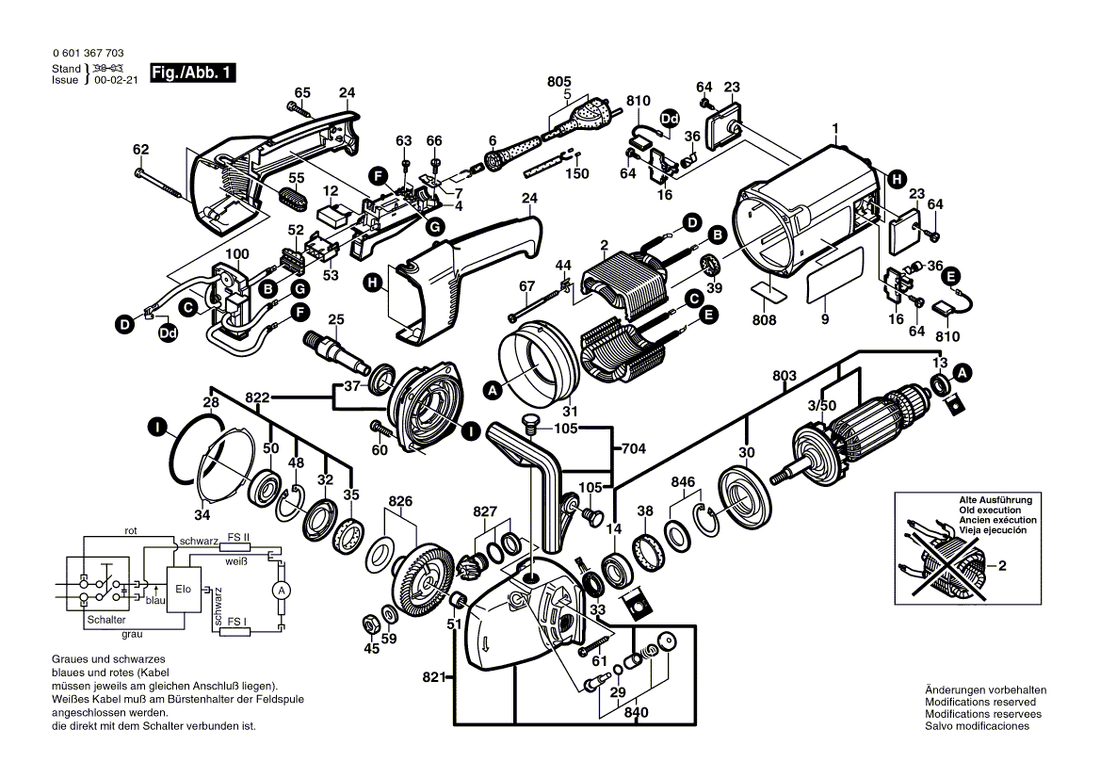 New Genuine Bosch 3601110270 Sticker