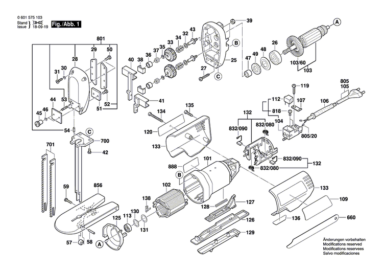 New Genuine Bosch 3601110350 Sticker