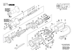 New Genuine Bosch 3601110353 Sticker