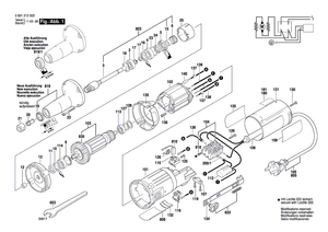 New Genuine Bosch 3601110355 Sticker