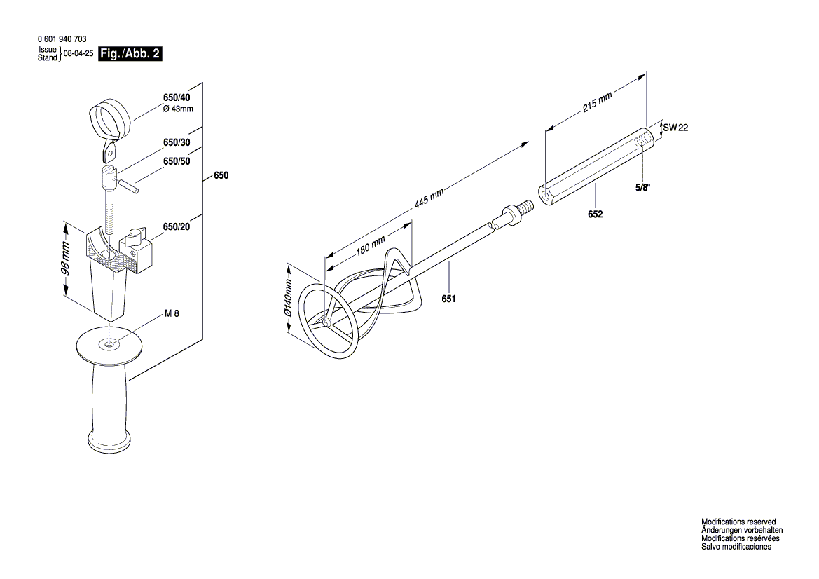 New Genuine Bosch 3601110362 Sticker