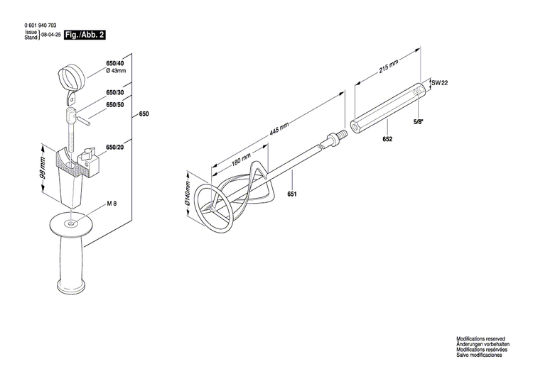 New Genuine Bosch 3601110362 Sticker