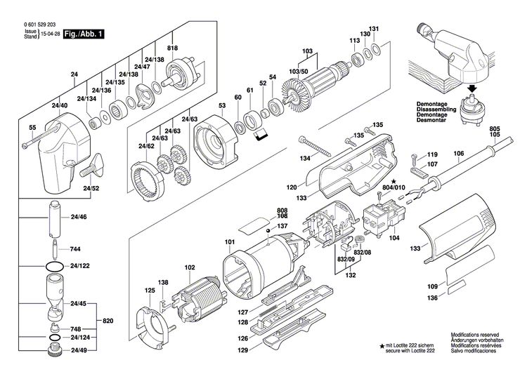 New Genuine Bosch 3601110379 Manufacturer's nameplate