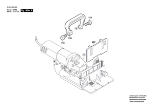 New Genuine Bosch 3601110451 Nameplate