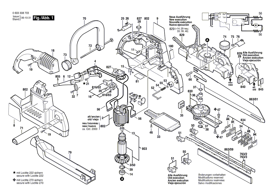 New Genuine Bosch 3601110466 Manufacturer's nameplate