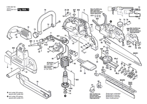 New Genuine Bosch 3601110469 Nameplate