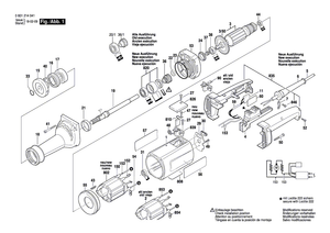 New Genuine Bosch 3601110490 Manufacturer's nameplate