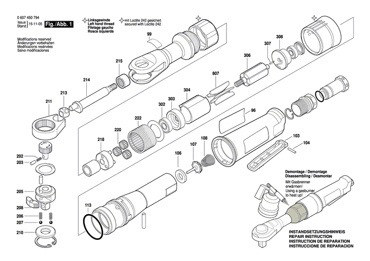 New Genuine Bosch 3601110562 Sticker