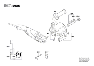New Genuine Bosch 3601110570 Manufacturer's nameplate