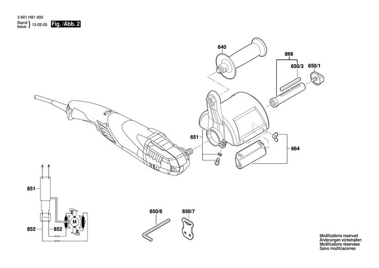 New Genuine Bosch 3601110570 Manufacturer's nameplate