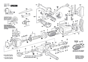 New Genuine Bosch 3601110591 Manufacturer's nameplate