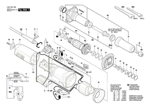 New Genuine Bosch 3601110595 Manufacturer's nameplate