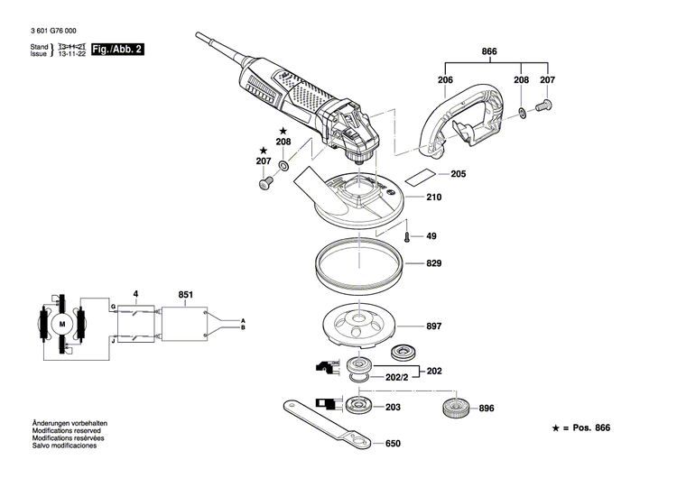 New Genuine Bosch 3601110605 Manufacturer's nameplate