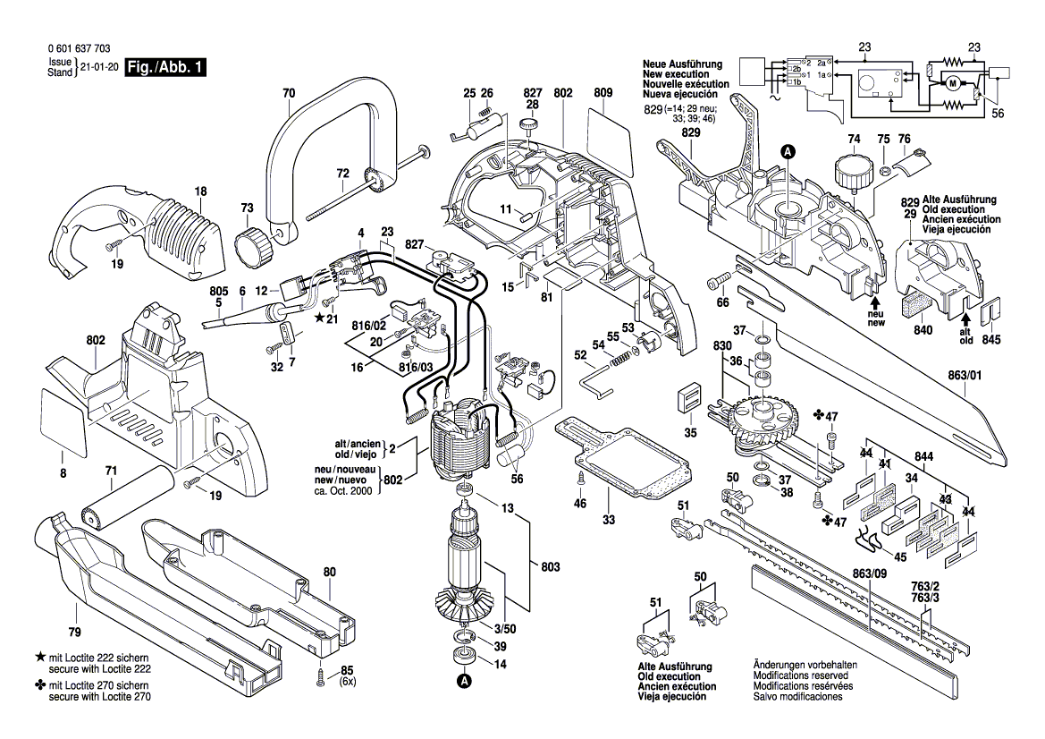 New Genuine Bosch 3601110613 Manufacturer's nameplate