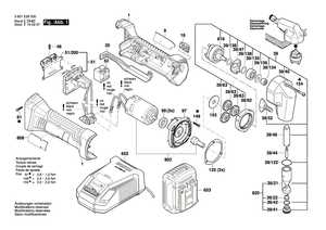 New Genuine Bosch 3601110617 Manufacturer's nameplate