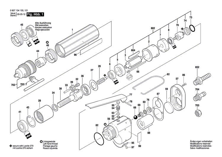 New Genuine Bosch 3601119055 Manufacturer's nameplate