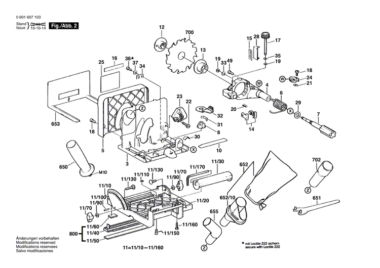 New Genuine Bosch 3601119073 Reference Plate