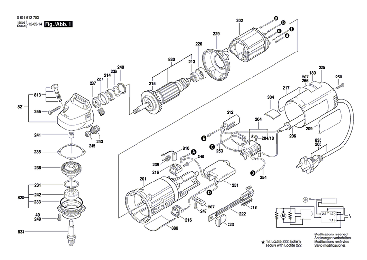 New Genuine Bosch 3601119076 Reference Plate