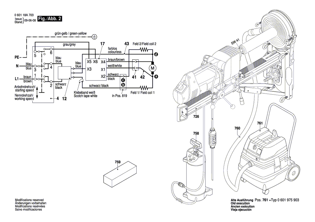 New Genuine Bosch 3601119201 Reference Plate