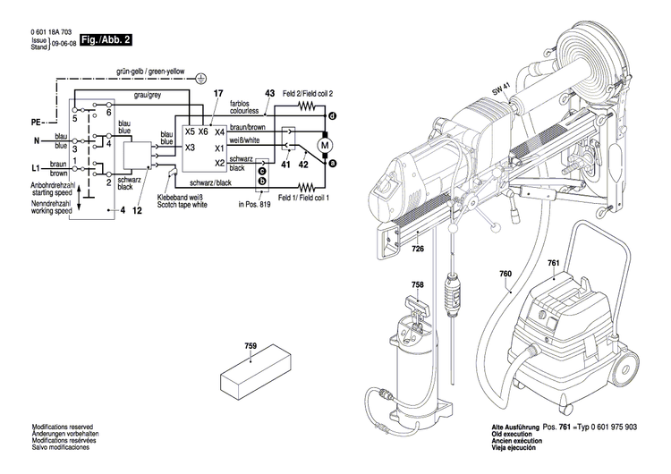New Genuine Bosch 3601119201 Reference Plate