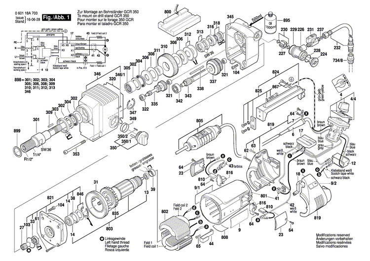 New Genuine Bosch 3601119201 Reference Plate