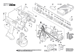 New Genuine Bosch 3601119209 Manufacturer's nameplate