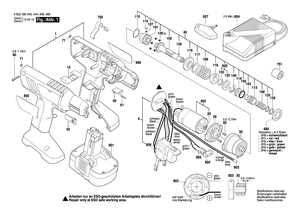 New Genuine Bosch 3601119213 Manufacturer's nameplate