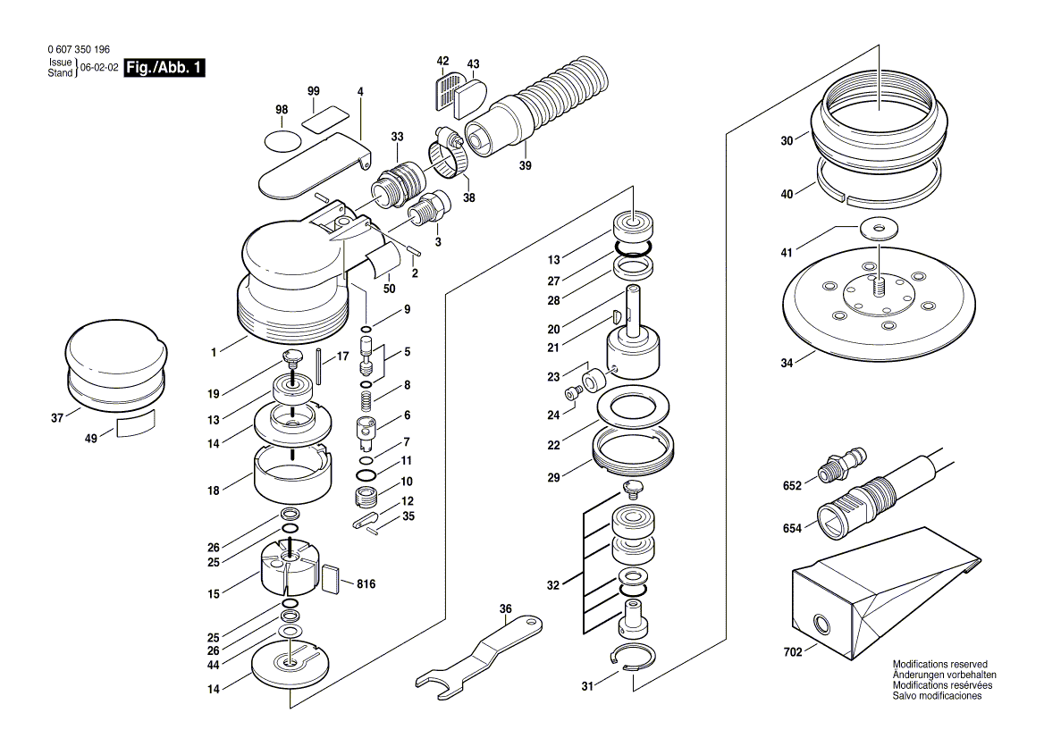 New Genuine Bosch 3601119282 Reference Plate
