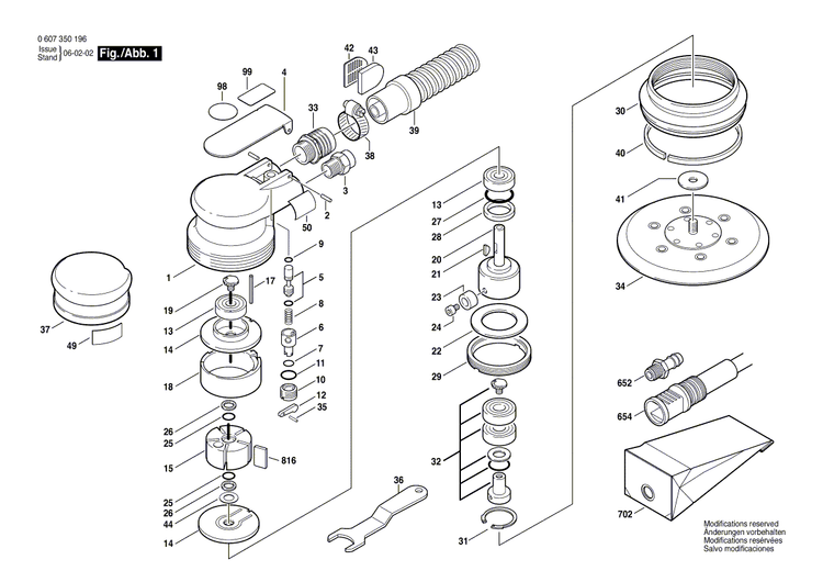 New Genuine Bosch 3601119282 Reference Plate