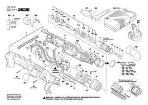 New Genuine Bosch 3601119311 Manufacturer's nameplate