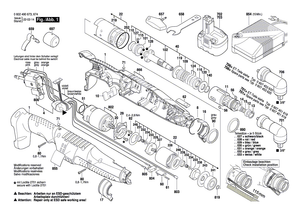 New Genuine Bosch 3601119333 Manufacturer's nameplate