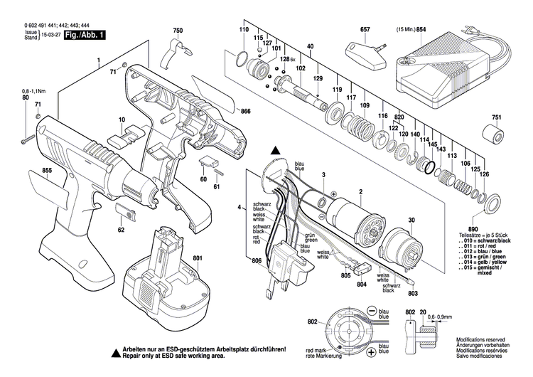 New Genuine Bosch 3601119361 Nameplate