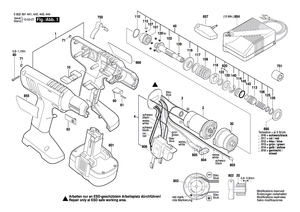 New Genuine Bosch 3601119362 Manufacturer's nameplate