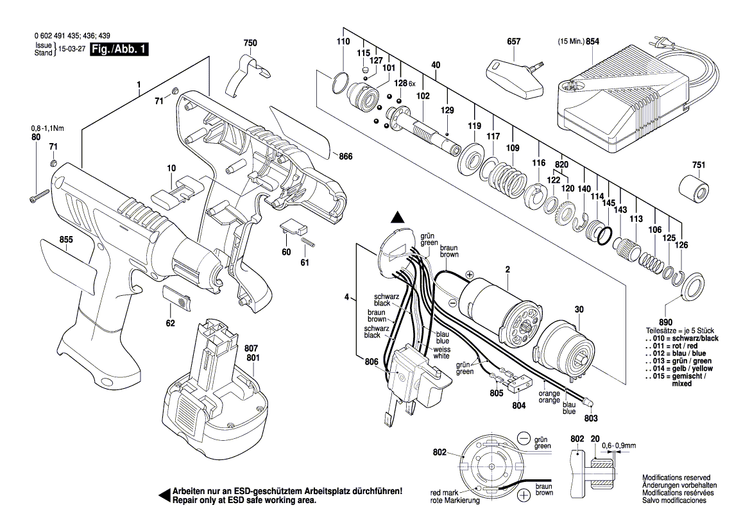New Genuine Bosch 3601119365 Nameplate