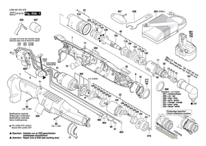 New Genuine Bosch 3601119371 Nameplate